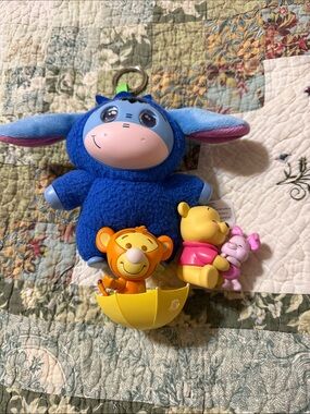 Eeyore Keychain with Winnie the Pooh Friends blind box items